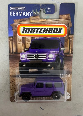 Mor Matchbox Oyuncak Araba - Mercedes G Serisi