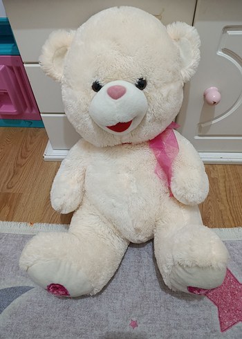 Beyaz Peluş Ayıcık Oyuncak