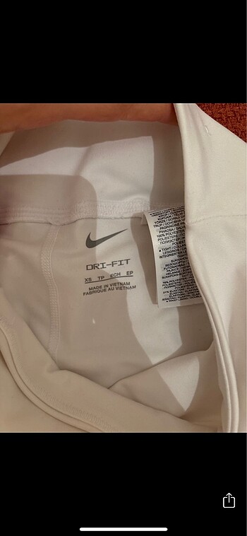 xs Beden Nike tenis şortu