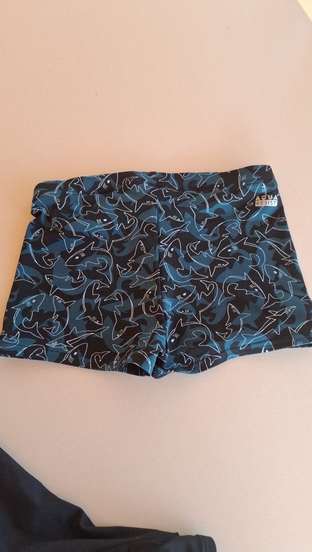 Koyu Mavi Baskılı Erkek Çocuk Mayo 10_11 yaş - Görsel 2