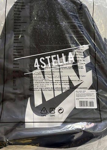 Beden Siyah Nike Baskılı Kadın Sırt Çantası