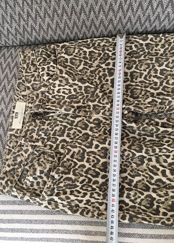 s Beden kahverengi Renk stradivarius leopar desenli pantolon