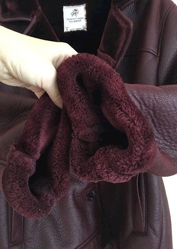 s Beden bordo Renk pull and bear biker mont