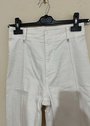 Zara beyaz jean pantolon - Görsel 18