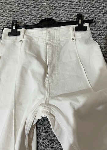 Zara beyaz jean pantolon - Görsel 16