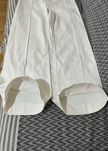 Zara beyaz jean pantolon - Görsel 8