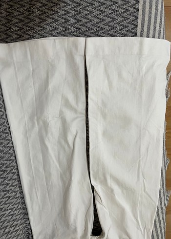 Zara beyaz jean pantolon - Görsel 13