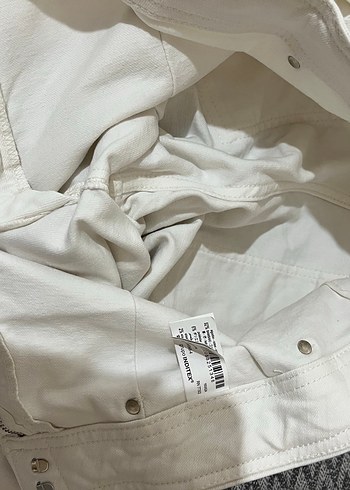 Zara beyaz jean pantolon - Görsel 14