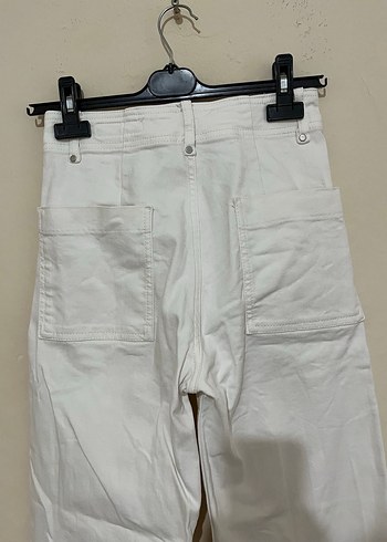 Zara beyaz jean pantolon - Görsel 19