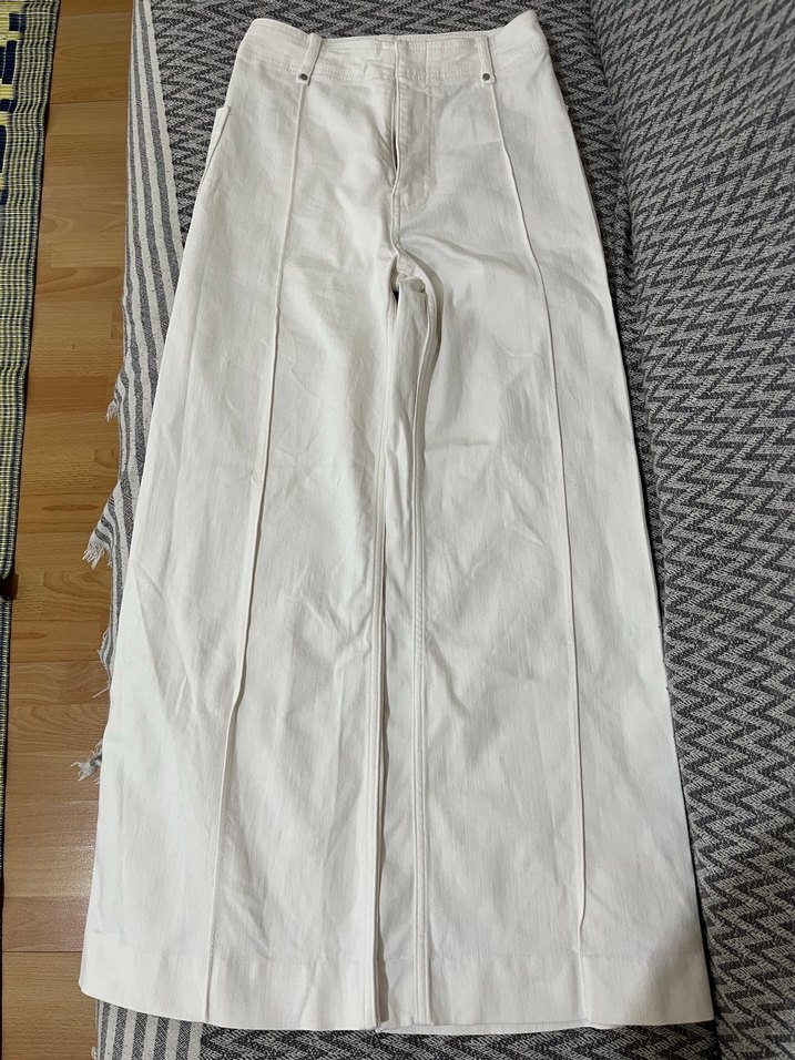 Zara beyaz jean pantolon - Görsel 5