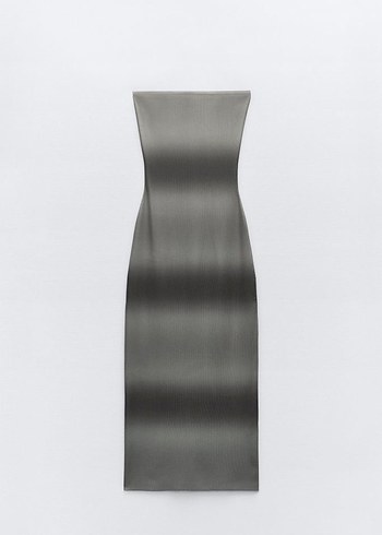 Zara straplez Elbise