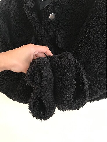 s Beden Pull and bear peluş mont