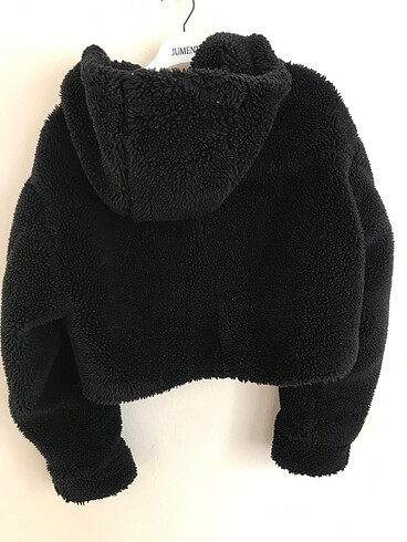 s Beden siyah Renk Pull and bear peluş mont