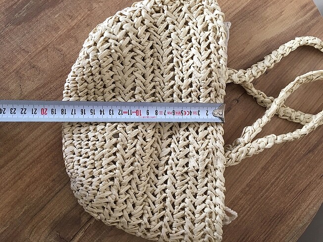  Beden ten rengi Renk Pull and bear hasır çanta