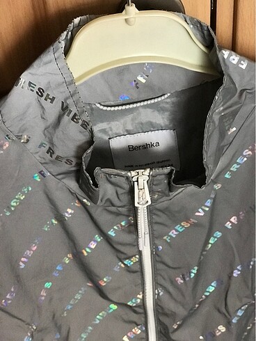 m Beden Bershka reflektör bomber ceket