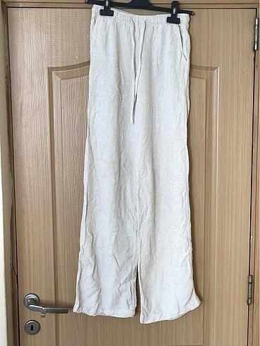Stradivarius keten pantolon