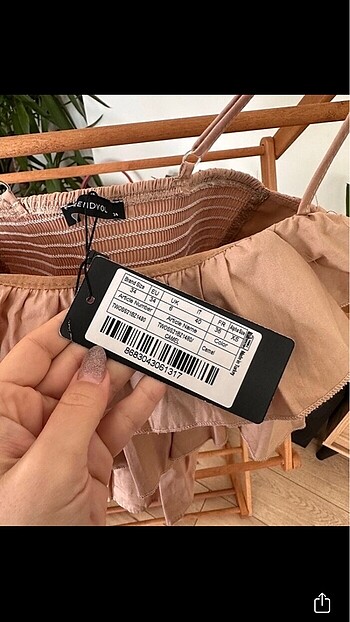 xs Beden Trendyolmilla askılı bluz