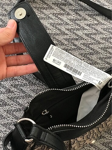  Beden siyah Renk Stradivarius çanta