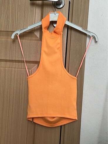xs Beden turuncu Renk Bershka bluz