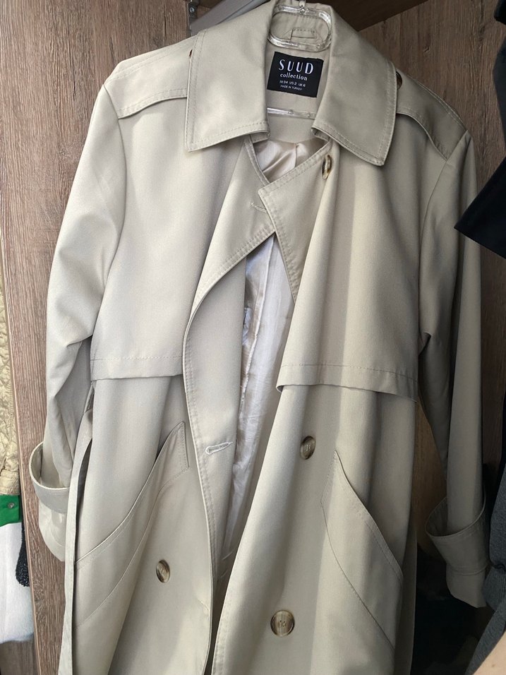 Bej  Trençkot - SUUD Collection - Görsel 2