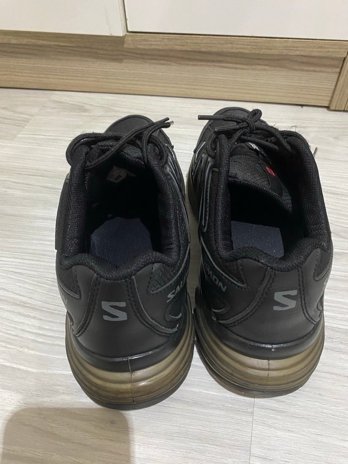 Siyah  bot Spor Ayakkabı salomon marka - Görsel 4