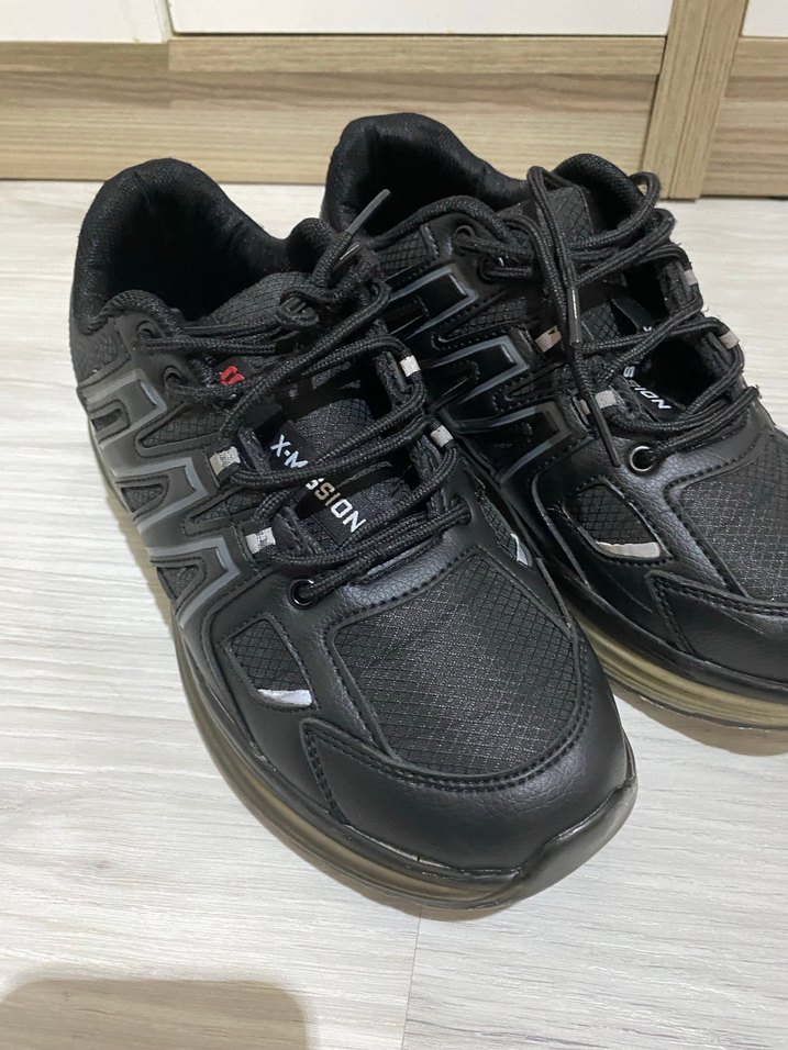 Siyah  bot Spor Ayakkabı salomon marka - Görsel 3