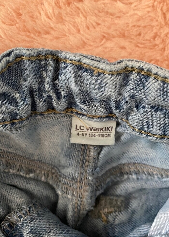 4-5 yaş kot pantolon - Görsel 2