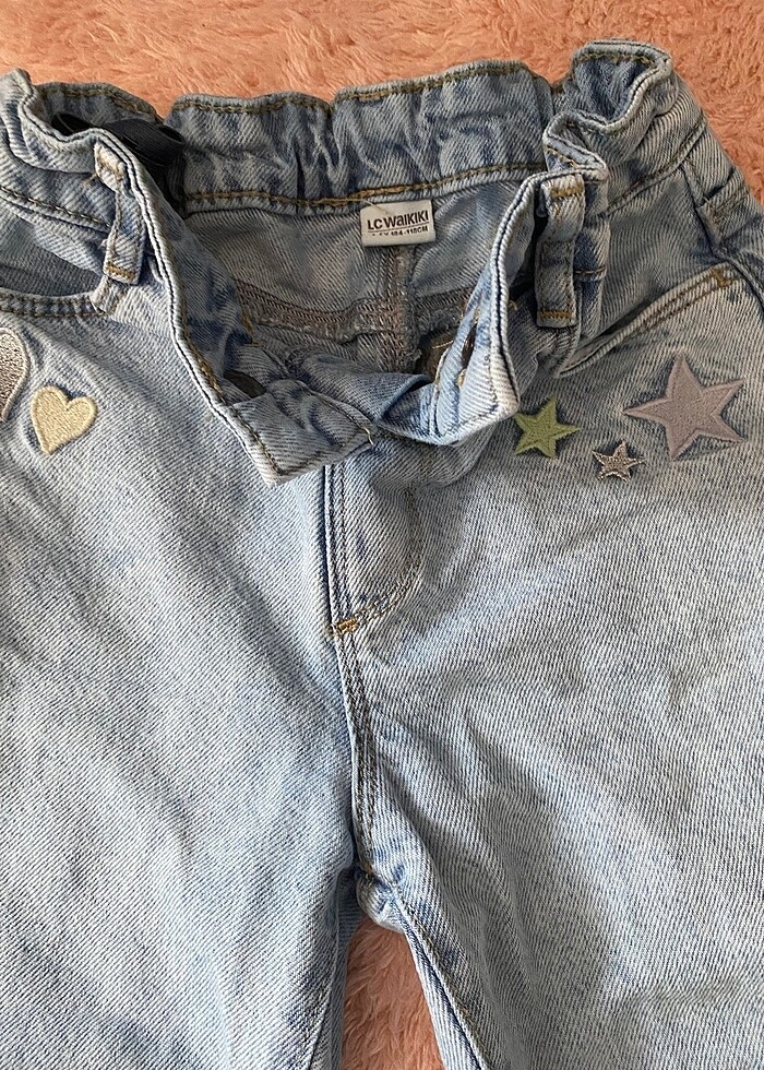 4-5 yaş kot pantolon - Görsel 3