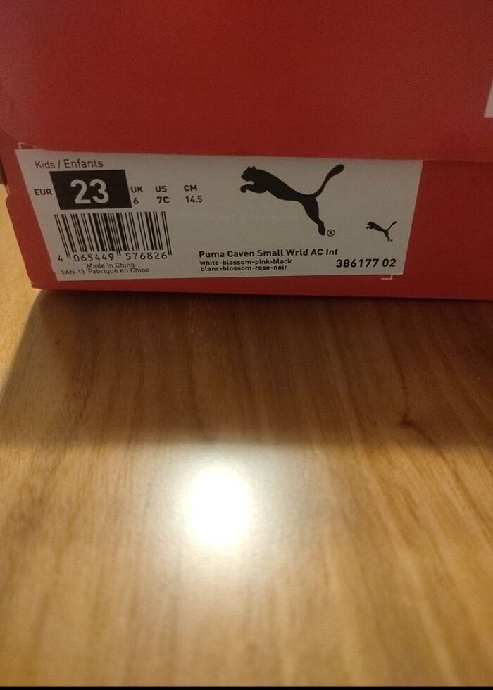 Orjinal Puma spor ayakkabı 23 no - Görsel 2