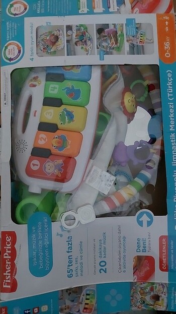 Fisher price pianolu cimnastik merkezi