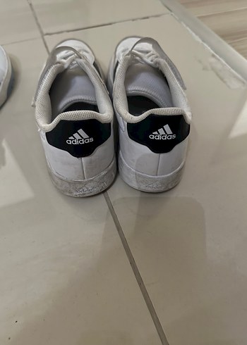 Adidas Erkek Çocuk Beyaz Spor Ayakkabı Velcro