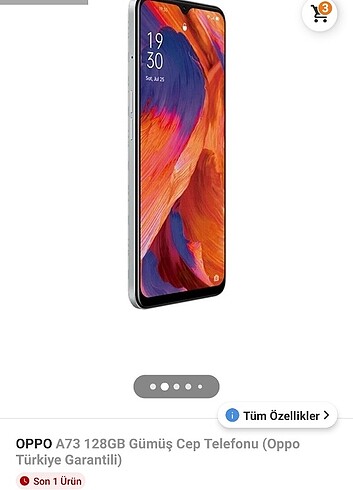 Oppo A73 telefon