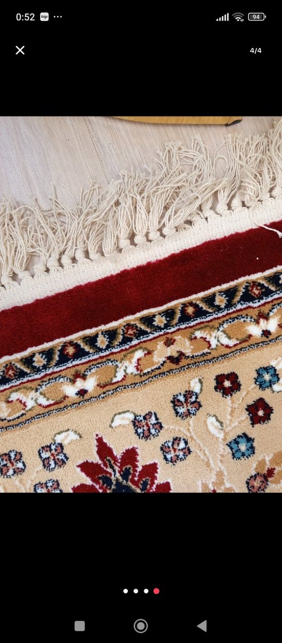 Bordo Desenli Klasik Halı - Görsel 4