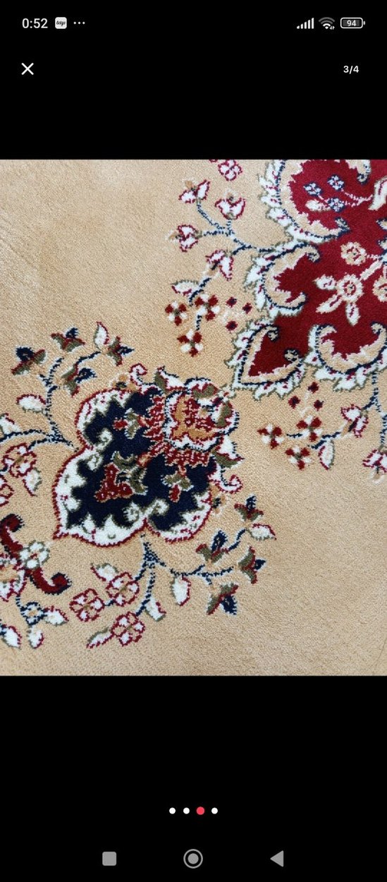 Bordo Desenli Klasik Halı - Görsel 3