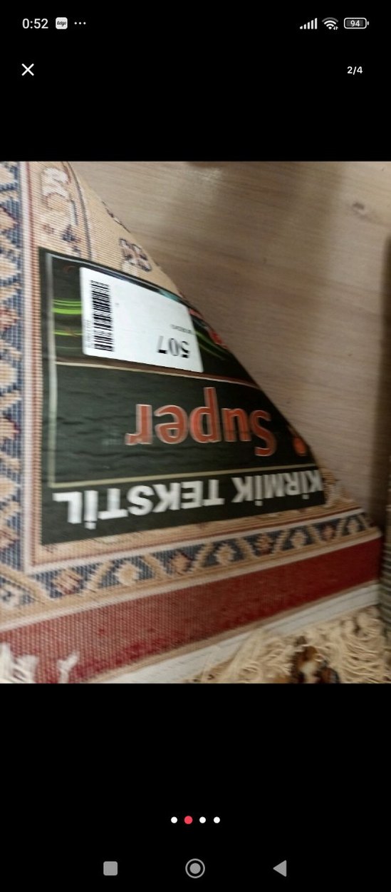 Bordo Desenli Klasik Halı - Görsel 2