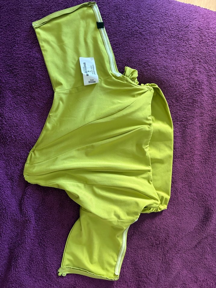 Yeşil şık büstiyer - Görsel 3