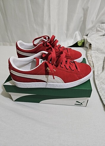 41 Beden Puma suede classıc kırmızı renk 40.5 numara