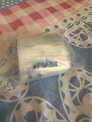 Kraft Süt saklama poşeti