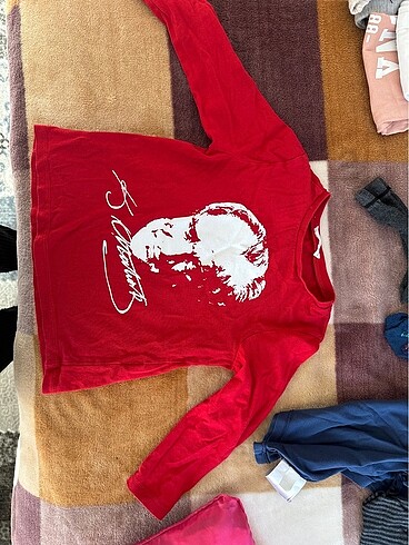 Atatürk baskılı tshirt - Görsel 2