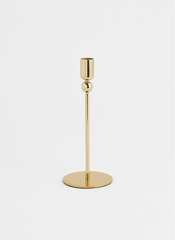 H&M Home Hm home gold şamdan