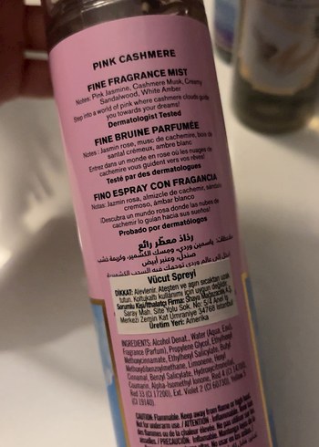 Bath and body works Pink Cashmere Vücut Spreyi Kadın - Görsel 3