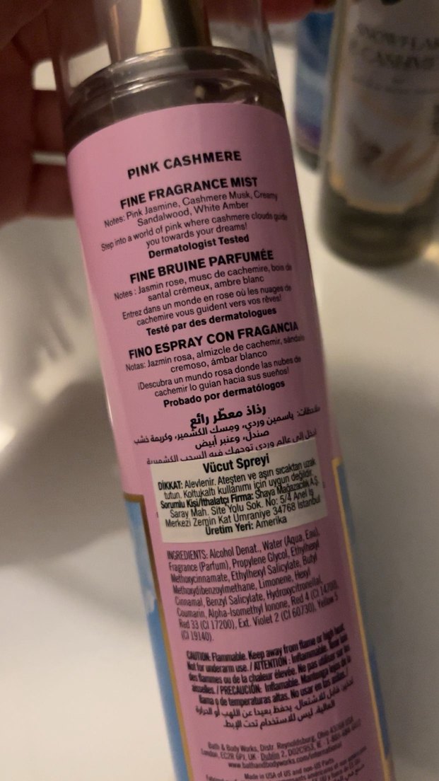 Bath and body works Pink Cashmere Vücut Spreyi Kadın - Görsel 3