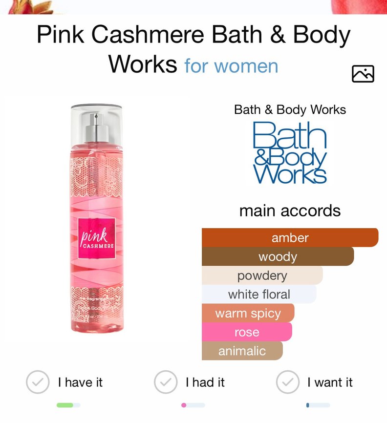 Bath and body works Pink Cashmere Vücut Spreyi Kadın - Görsel 4
