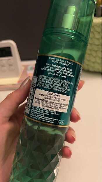 Bath & Body Works Bath And Body Works Vücut Spreyi Vanilla Bean Noel