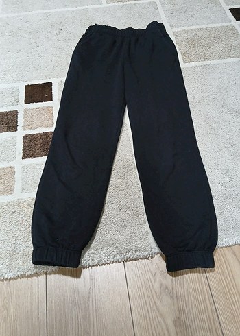 Siyah  Rahat Kesim Eşofman Altı - Görsel 2