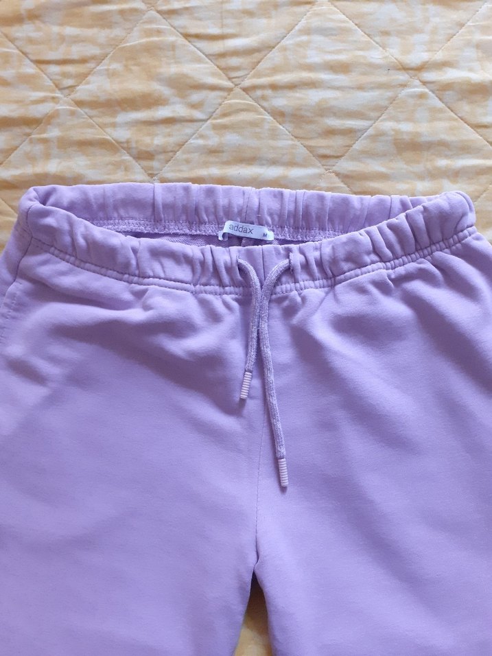 Kadın Mor Rahat Kesim Midi Eşofman - Görsel 2