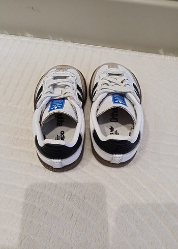 orjinal samba Çocuk Beyaz Zebra Desenli Spor Ayakkabı ilk adım - Görsel 7