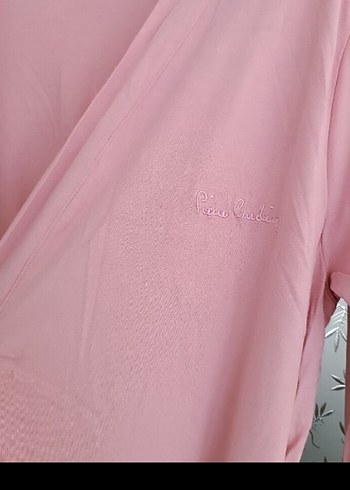 Pembe Uzun Kollu Kadın lohusa Pijama Takımı sabah 3 parça lohusa - Görsel 5