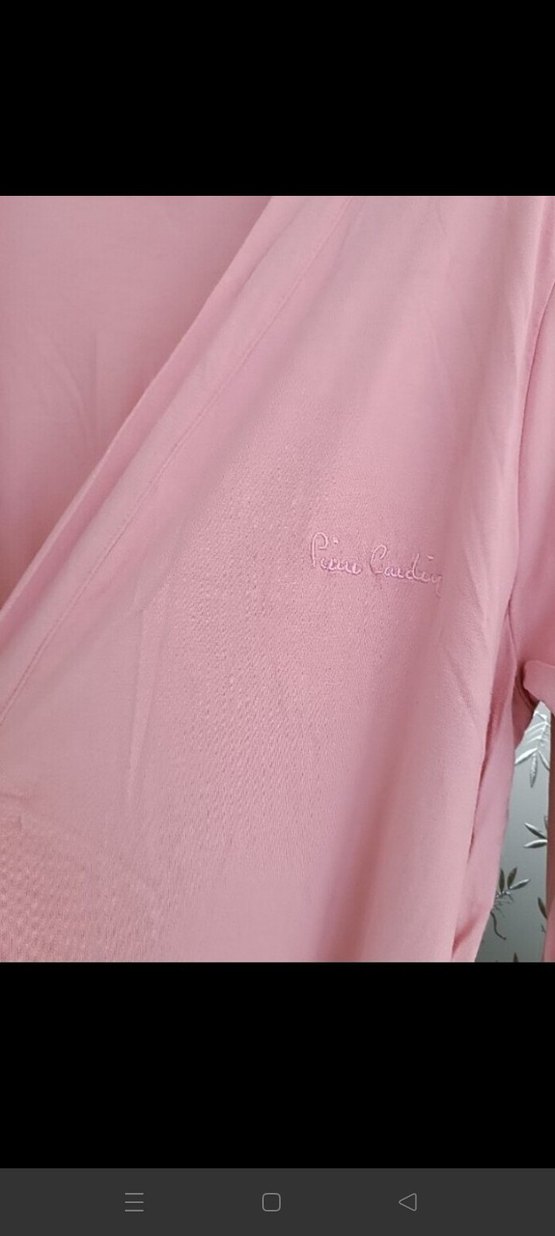 Pembe Uzun Kollu Kadın lohusa Pijama Takımı sabah 3 parça lohusa - Görsel 5