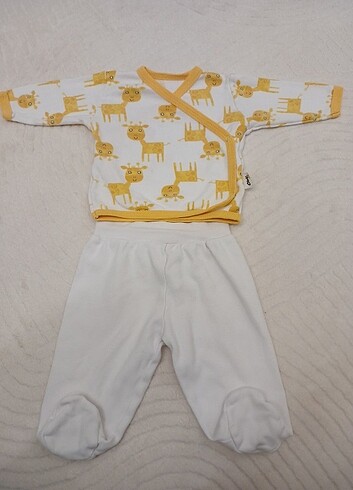 Civil erkek bebek alt üst takım yenidoğan hastane çıkışı - Görsel 2